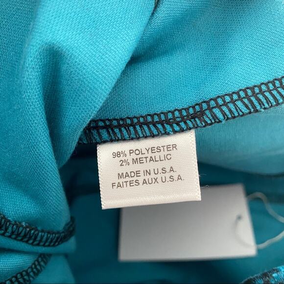 Misa Los Angeles New Blue Snake Animal Straight Velvet Pants Metallic Size 0 XS - Picture 5 of 10